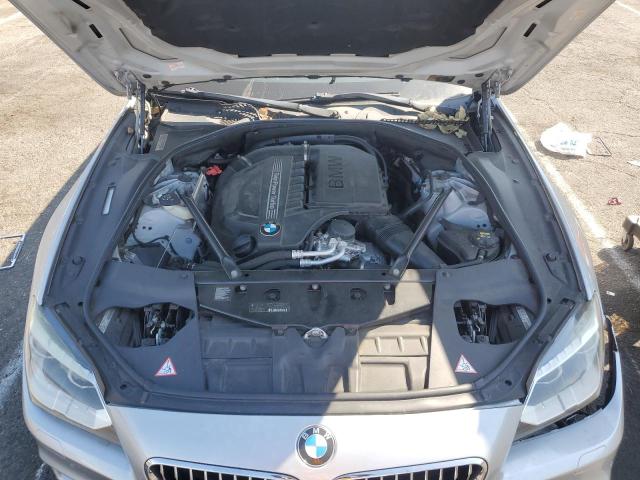 WBA6A0C58FD318185 - 2015 BMW 640 I GRAN COUPE SILVER photo 11