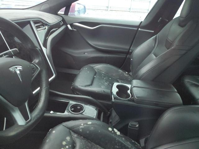 5YJSA1E20GF128787 - 2016 TESLA MODEL S RED photo 9
