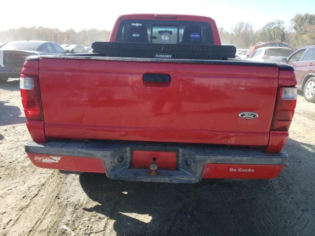 1FTYR10U15PA16739 - 2005 FORD RANGER RED photo 10