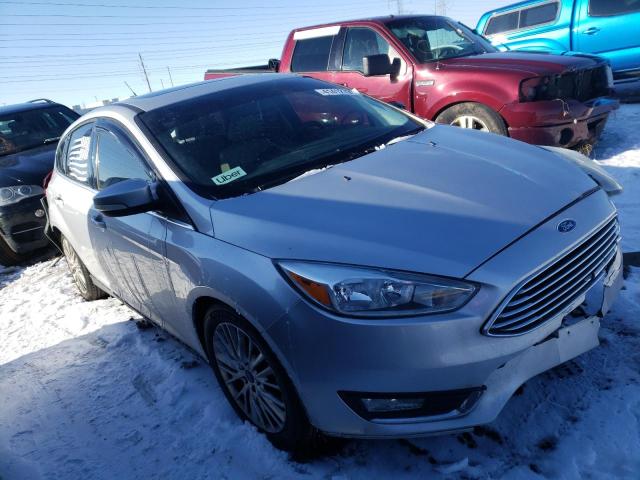 1FADP3N25FL209644 - 2015 FORD FOCUS TITANIUM SILVER photo 4