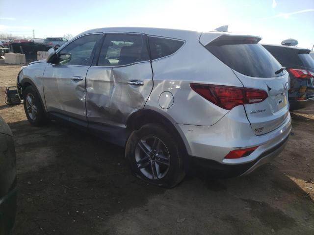 5XYZTDLB2HG403437 - 2017 HYUNDAI SANTA FE S SILVER photo 2