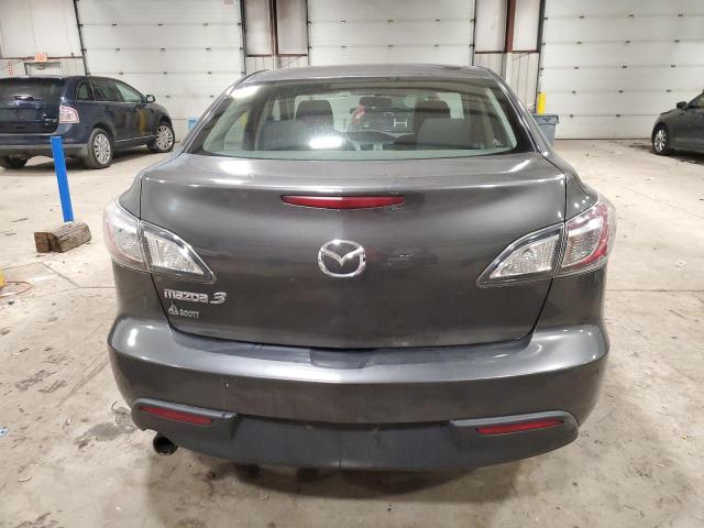 JM1BL1VG1B1376182 - 2011 MAZDA 3 I GRAY photo 6