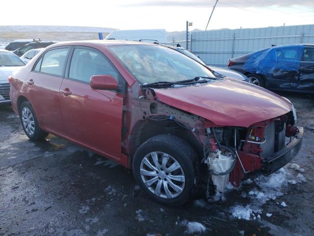 2T1BU4EE2CC817943 - 2012 TOYOTA COROLA BASE RED photo 4