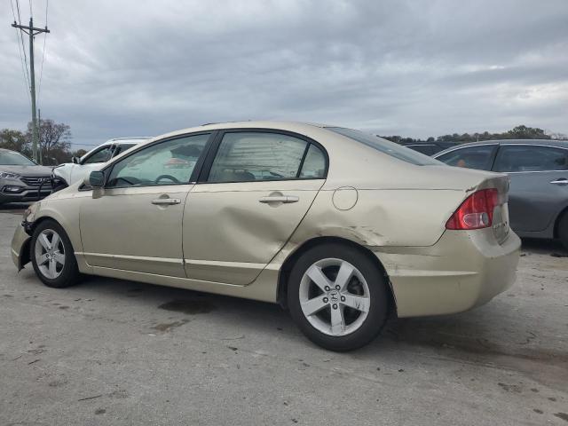 1HGFA16847L046354 - 2007 HONDA CIVIC EX GOLD photo 2