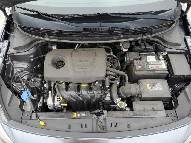 3KPA24AB0KE204748 - 2019 KIA RIO S GRAY photo 11