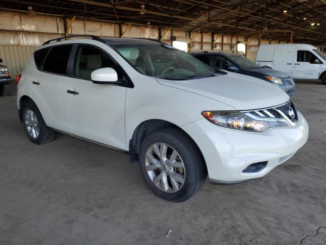 JN8AZ1MU6CW120212 - 2012 NISSAN MURANO S WHITE photo 4