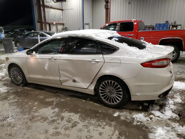 3FA6P0D97ER121846 - 2014 FORD FUSION TITANIUM WHITE photo 2