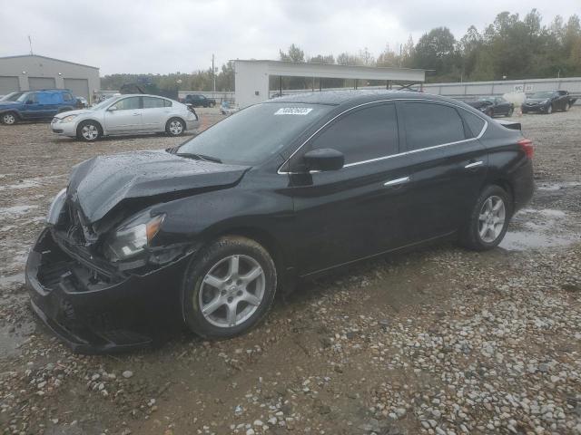 3N1AB7AP4GY266319 - 2016 NISSAN SENTRA S BLACK photo 1