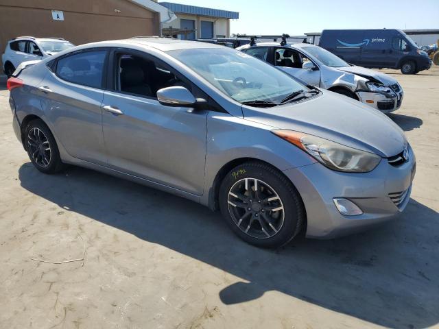 KMHDH4AE2DU748738 - 2013 HYUNDAI ELANTRA GLS GRAY photo 4