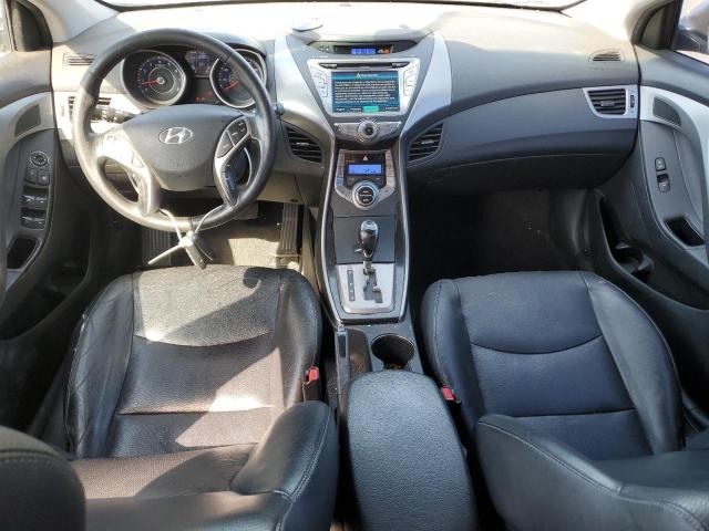 KMHDH4AE2DU748738 - 2013 HYUNDAI ELANTRA GLS GRAY photo 8