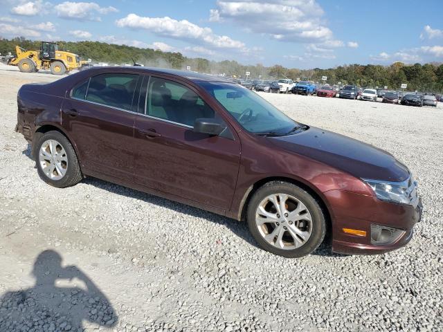 3FAHP0HA9CR203104 - 2012 FORD FUSION SE BURGUNDY photo 4