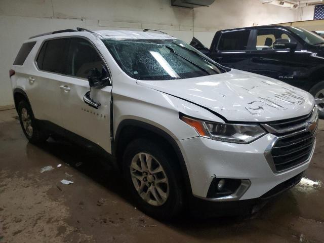 1GNERGKW3JJ127222 - 2018 CHEVROLET TRAVERSE LT WHITE photo 4