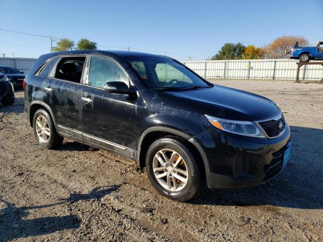 5XYKT3A68FG564292 - 2015 KIA SORENTO LX BLACK photo 4