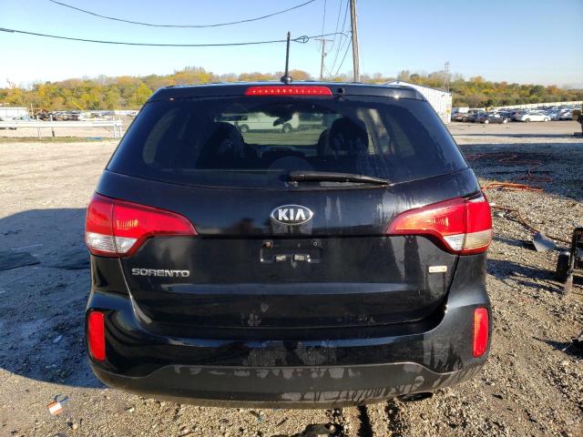 5XYKT3A68FG564292 - 2015 KIA SORENTO LX BLACK photo 6