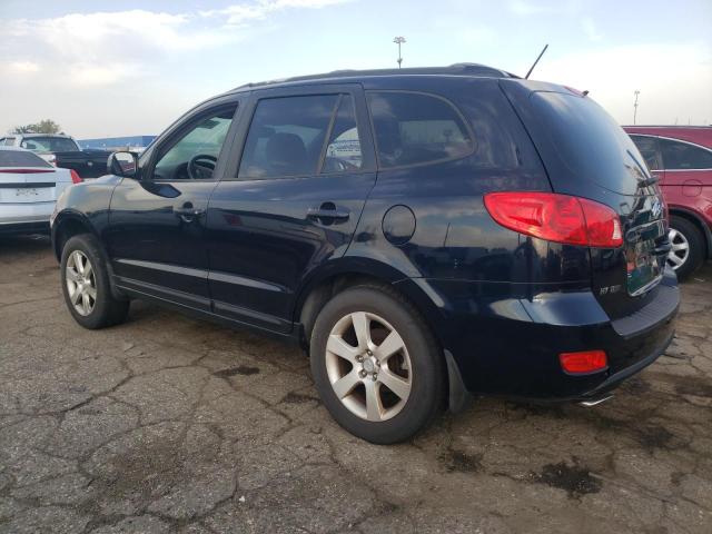 5NMSH13E67H113458 - 2007 HYUNDAI SANTA FE SE BLUE photo 2