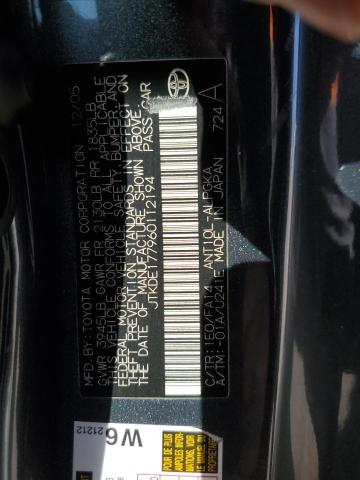 JTKDE177960112194 - 2006 TOYOTA SCION TC Boz foto 12