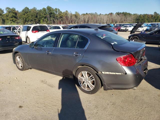 JN1CV6AR0AM457709 - 2010 INFINITI G37 GRAY photo 2