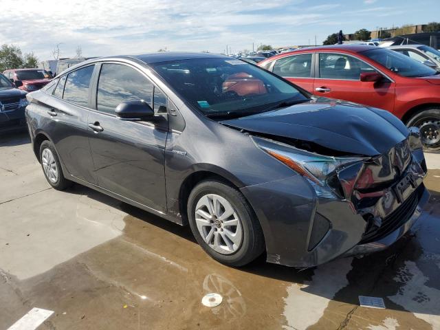 JTDKBRFUXG3011632 - 2016 TOYOTA PRIUS GRAY photo 4