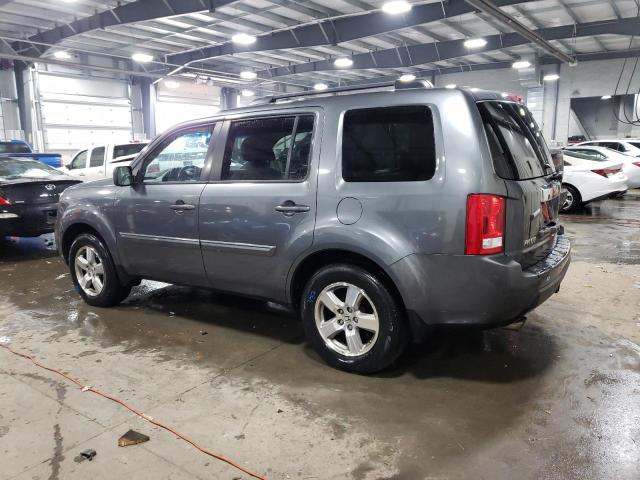 5FNYF4H65BB029838 - 2011 HONDA PILOT EXL GRAY photo 2