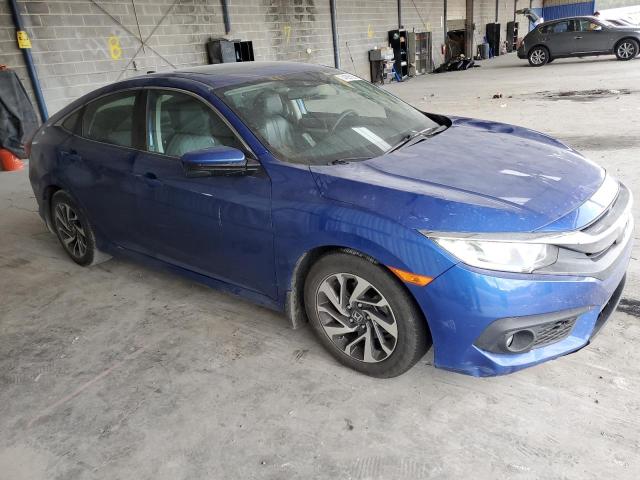 19XFC2F80HE024392 - 2017 HONDA CIVIC EX BLUE photo 4