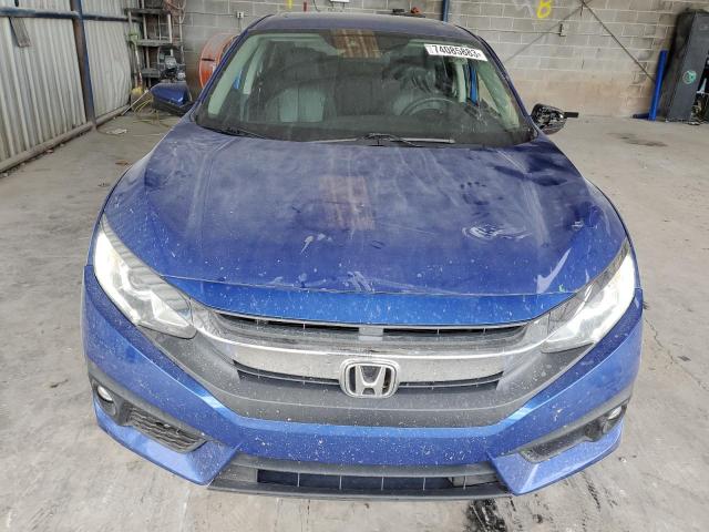 19XFC2F80HE024392 - 2017 HONDA CIVIC EX BLUE photo 5