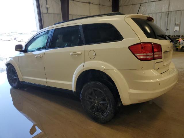 3C4PDCABXLT273684 - 2020 DODGE JOURNEY SE WHITE photo 2