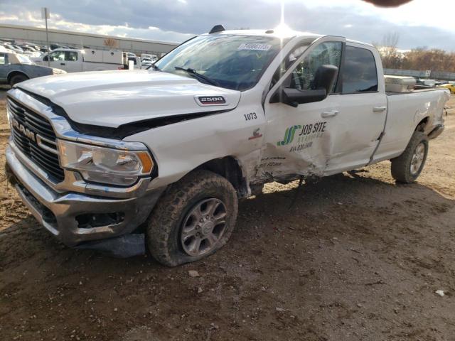 3C6UR5JL6KG632231 - 2019 RAM 2500 BIG HORN WHITE photo 1