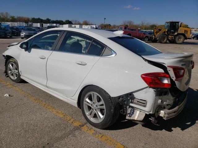 1G1BE5SMXH7182003 - 2017 CHEVROLET CRUZE LT WHITE photo 2