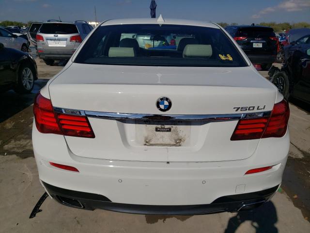 WBAYE8C50ED136099 - 2014 BMW 750LI LI WHITE photo 6