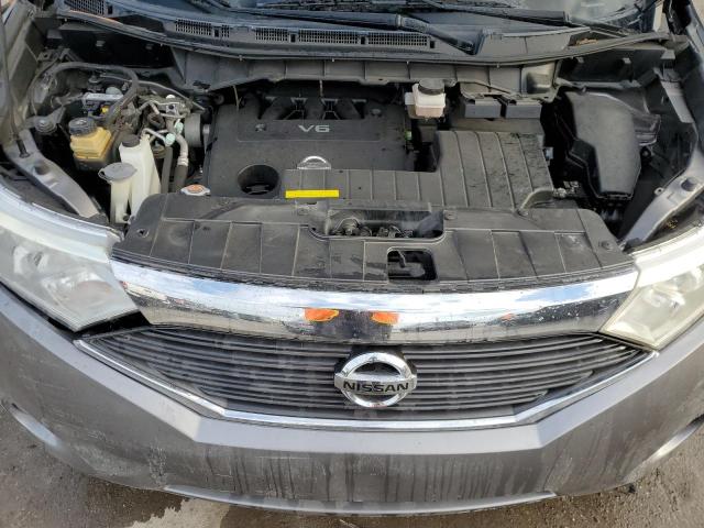 JN8AE2KP4D9065953 - 2013 NISSAN QUEST S SILVER photo 12