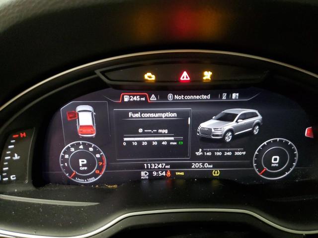 WA1VAAF78HD049653 - 2017 AUDI Q7 PRESTIGE BLACK photo 9