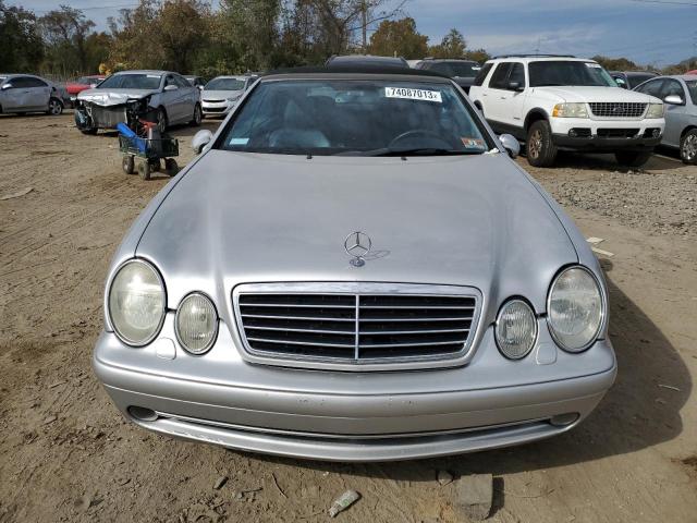 WDBLK70G22T097070 - 2002 MERCEDES-BENZ CLK 430 SILVER photo 5