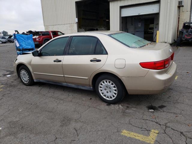 1HGCM56135A164277 - 2005 HONDA ACCORD DX GOLD photo 2