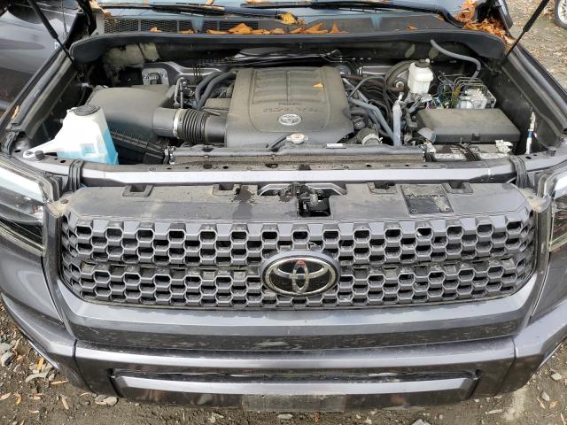 5TFUY5F14KX811463 - 2019 TOYOTA TUNDRA DOUBLE CAB SR/SR5 GRAY photo 11