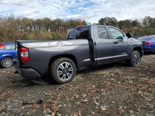 5TFUY5F14KX811463 - 2019 TOYOTA TUNDRA DOUBLE CAB SR/SR5 GRAY photo 3