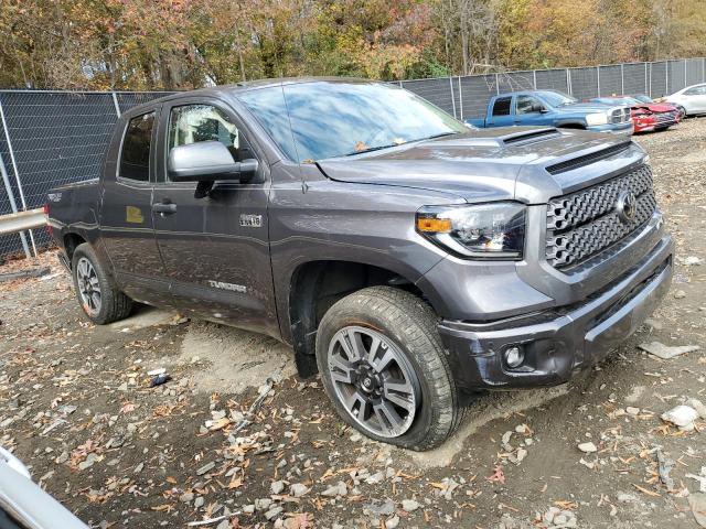 5TFUY5F14KX811463 - 2019 TOYOTA TUNDRA DOUBLE CAB SR/SR5 GRAY photo 4