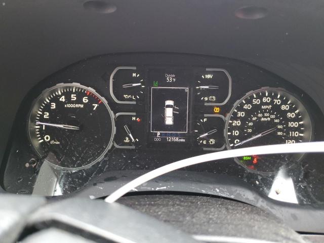 5TFUY5F14KX811463 - 2019 TOYOTA TUNDRA DOUBLE CAB SR/SR5 GRAY photo 9