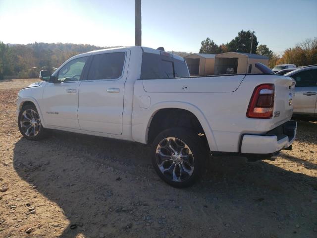 1C6SRFKT7KN910038 - 2019 RAM 1500 LONGHORN WHITE photo 2