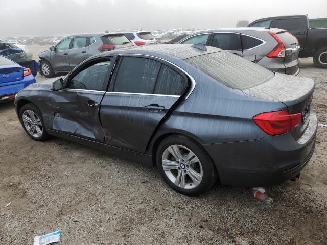 WBA8B9G51JNV00320 - 2018 BMW 330 I SILVER photo 2