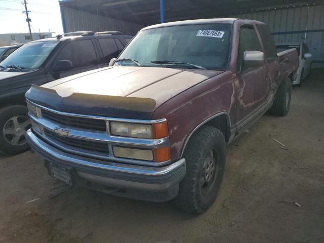 2GECK19K1P1121774 - 1993 CHEVROLET PICKUP 150 MAROON photo 1