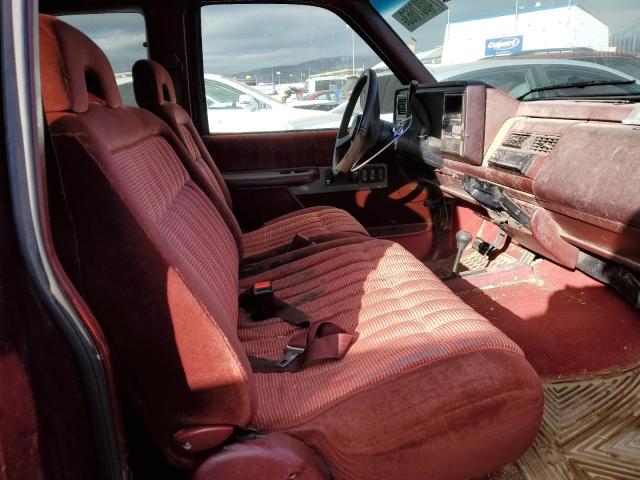 2GECK19K1P1121774 - 1993 CHEVROLET PICKUP 150 MAROON photo 10