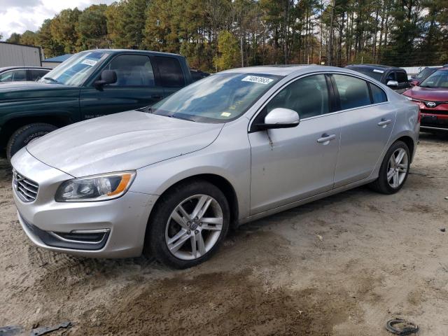 YV126MFB8F1305136 - 2015 VOLVO S60 PREMIER SILVER photo 1