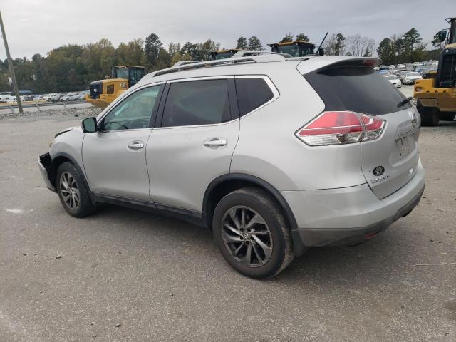 5N1AT2MVXFC849343 - 2015 NISSAN ROGUE S SILVER photo 2