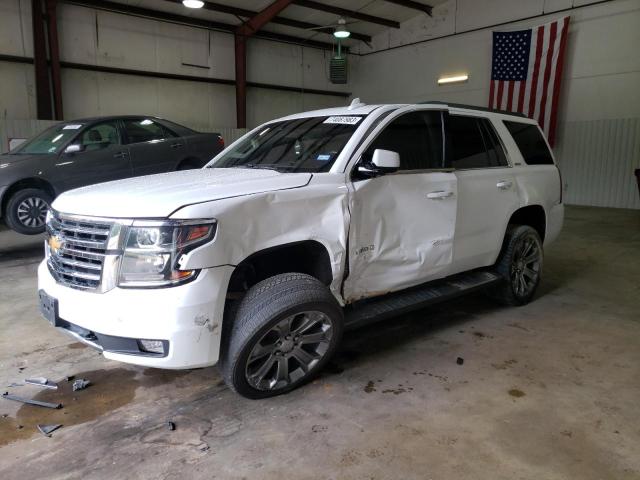 1GNSKBKC3FR625252 - 2015 CHEVROLET TAHOE K1500 LT WHITE photo 1