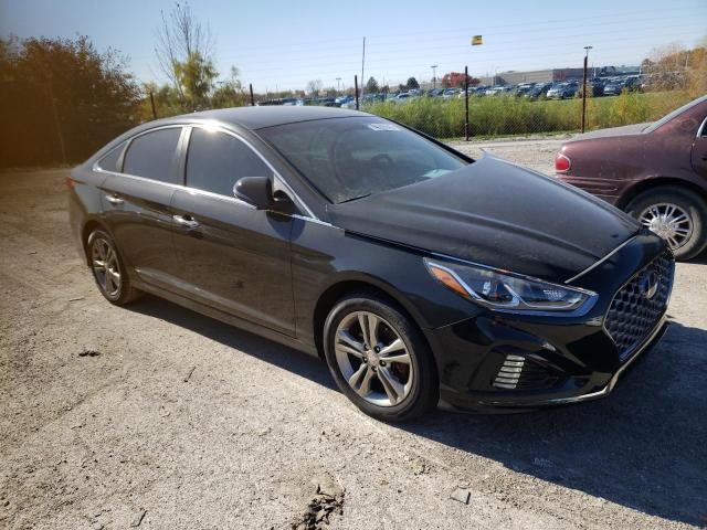 5NPE34AF1KH748639 - 2019 HYUNDAI SONATA LIMITED BLACK photo 4