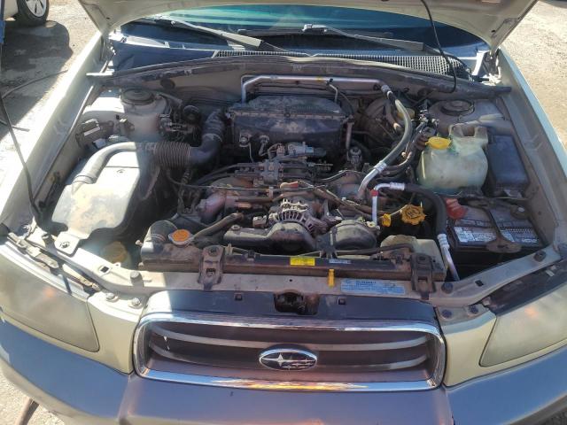 JF1SG65674H707565 - 2004 SUBARU FORESTER 2.5XS Зеленый фото 11