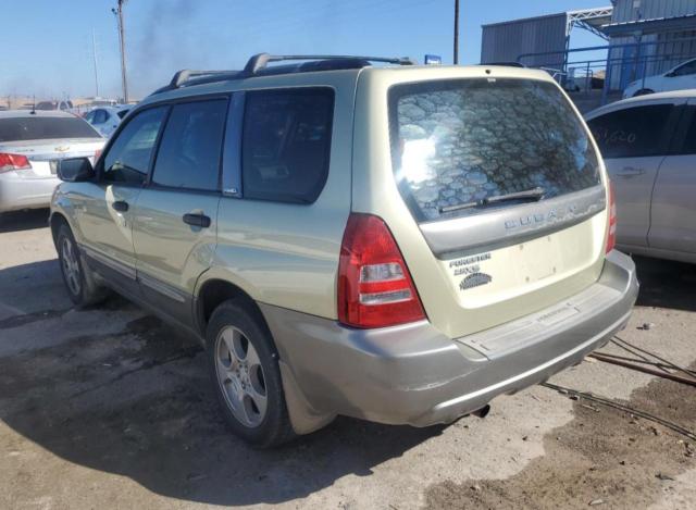 JF1SG65674H707565 - 2004 SUBARU FORESTER 2.5XS Зеленый фото 2