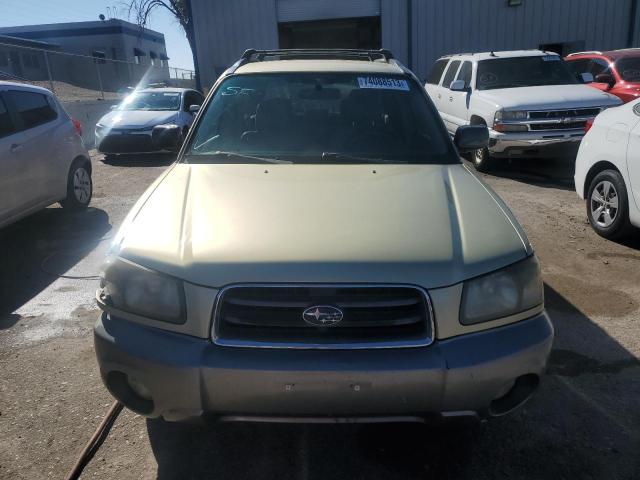 JF1SG65674H707565 - 2004 SUBARU FORESTER 2.5XS Зеленый фото 5