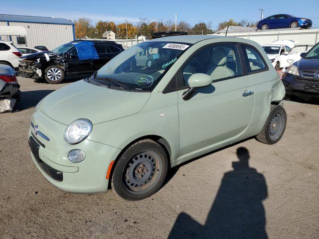 3C3CFFAR6CT365550 - 2012 FIAT 500 POP GREEN photo 1