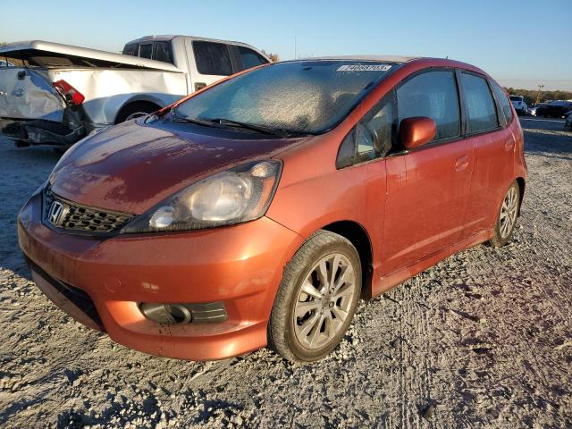 JHMGE8H57CC020729 - 2012 HONDA FIT SPORT ORANGE photo 1